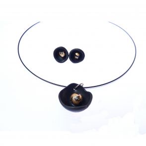 Set  Myukee - elegant, imitatie foita aur